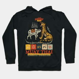 Muay Thai Sak Yant Tiger Tattoo Hoodie